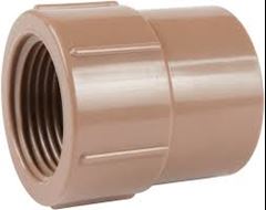 LUVA SOLDAVEL COM ROSCA 25MMX3/4' PLASTUBOS