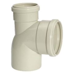 JOELHO 90 ESGOTO 100X50MM COM VISITA PLASTUBOS