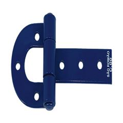 DOBRADIÇA PARA PORTEIRA CHAPA C.00 65MMX135MM AZUL SÃO ROMÃO