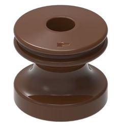 ISOLADOR ROLDANA PLASTICO 72X72 RIBEIRO