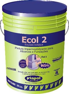 EMULSÃO ASFÁLTICA VIABITACQUA (ECOL 2 ) 18LT VIAPOL