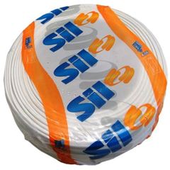 CABO FLEXIVEL 06.00MM BRANCO COM 100 METROS SIL