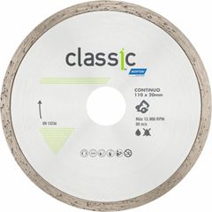 DISCO DIAMANTADO CONTINUO 110X20MM CLASSIC NORTON