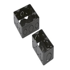 CAIXA DE LUZ 4X4 PRETA AMANCO