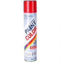 TINTA SPRAY PAINTCOLOR USO GERAL 400ML VERMELHO