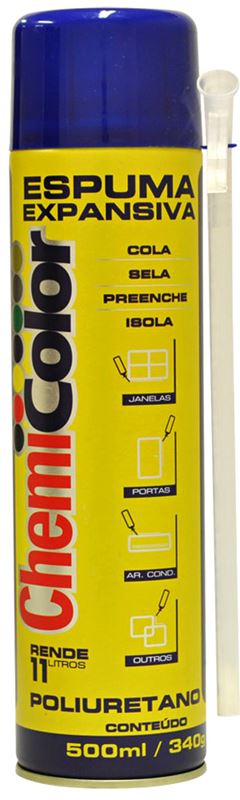 ESPUMA EXPANSIVA 500ML CHEMICOLOR