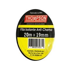 FITA ISOLANTE 19MMX20M PRETA THOMPSON