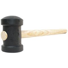 MARRETA DE BORRACHA 60MM PRETO THOMPSON