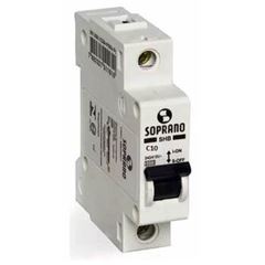 DISJUNTOR UNIPOLAR C 25A DIN SOPRANO
