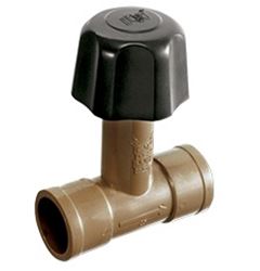 REGISTRO PRESSÃO PVC SOLDAVEL 20MM MARROM 334 HERC