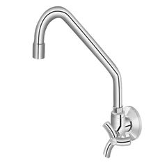 TORNEIRA METAL COZINHA PAREDE 1/2X3/4 BICA ALTA DOCOL PRIMOR