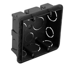 CAIXA DE LUZ 4X4 PRETA PLASTICA PIAL