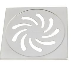 GRELHA QUADRADA 100MM VORTICE INOX AMANCO