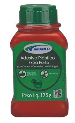 ADESIVO PLAST.EXTR 175GR AMANCO C/PINCEL