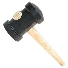 MARRETA DE BORRACHA 40MM PRETO THOMPSON