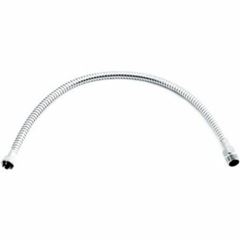 ENGATE FLEXIVEL 40CM CROMADO COM CANOPLA HIGIBAN