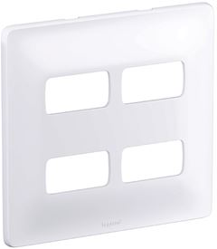 PIAL ZEFFIA PLACA 2+2 POSTO SEPARADO 4X4 BRANCO