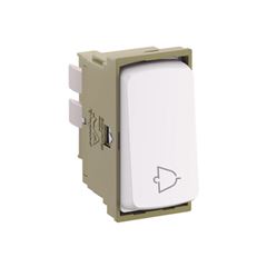 PIAL ZEFFIA MODULO PULSADOR CAMPAINHA BRANCO