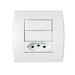 SOPRANO ILUS 2 INTERRUPTOR SIMPLES +TO 2P+T10A 5TA99068