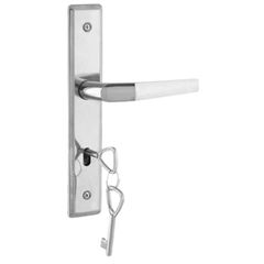 FECHADURA POPLINE RETA INTERNA CROMADA SOPRANO