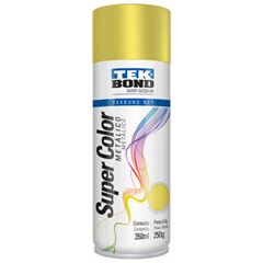 TINTA SPRAY METALICO DOURADO 350ML TEKBOND