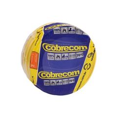 CABO FLEXÍVEL 01.50MM AMARELO COM 100 METROS COBRECOM