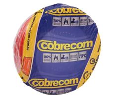 CABO FLEXIVEL 01.50MM VERMELHO COM 100 METROS COBRECOM