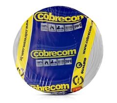 CABO FLEXIVEL 02.50MM BRANCO COM 100 METROS COBRECOM