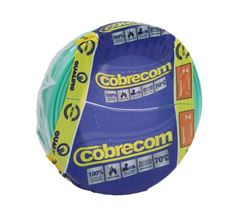 CABO FLEXIVEL 04.00MM VERDE COM 100 METROS COBRECOM