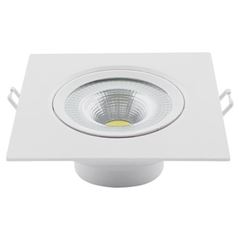 SPOT EMBUTIR QUADRADO BRANCO 7W 6500K BRANCO SUPIMPA AVANT