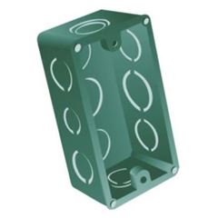 CAIXA DE LUZ 4X2 VERDE PLASTICO RIBEIRO