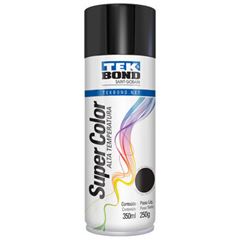 TINTA SPRAY ALTA TEMPERATURA PRETO FOSCO 350ML TEKBOND