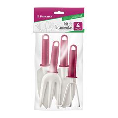 KIT FERRAMENTAS JARDIM COM 04 PEÇAS ATLAS