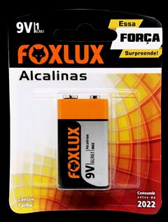 BATERIA ALCALINA 9V FOXLUX