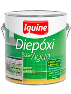 DIEPOXI BASE ÁGUA 3,6LT BRANCO NEVE