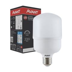 LÂMPADA BULBO LED 20W 6500K BRANCA E27 AVANT
