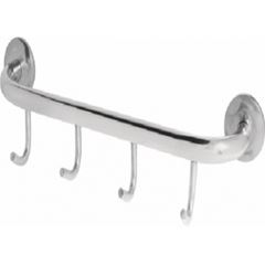 CABIDE COM 4 GANCHOS 25CM HIDROLAR
