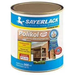 VERNIZ POLIKOL 900ML MOGNO BRILHANTE SAYERLACK