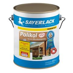 VERNIZ POLIKOL 3,6LT CRISTAL BRILHANTE SAYERLACK