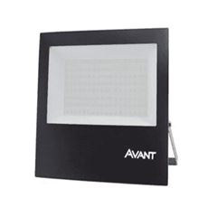REFLETOR LED PRETO 200W 6500K SLIM AVANT