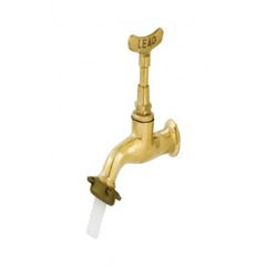 TORNEIRA METAL JARDIM 1/2 COM BICO AMARELA 1130 LEAO
