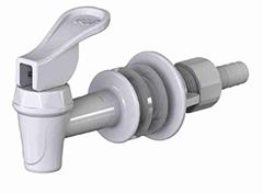 TORNEIRA PARA FILTRO P/GELAGUA BRANCO 1002 ACIONAMENTO SUPERIOR C/ADAPTADOR HERC
