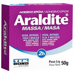 MASSA EPOXI ARALDITE 50G TEKBOND