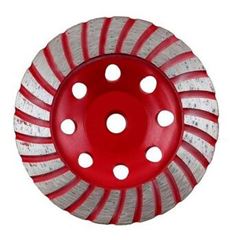 REBOLO DIAMANTADO PARA DESBASTE 115MM TURBO CORTAG 