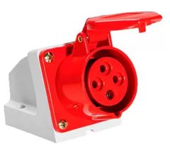 TOMADA SOBREPOR TSS-4206 32A 3P+T 380/440V SOPRANO