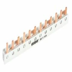 BARRAMENTO PENTE TRIFÁSICO 4 MÓDULOS 80A 22,5CM CEMAR