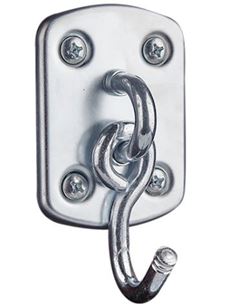 ARMADOR PARA REDE PARAFUSAR 250 INOX POLIDO SILVANA