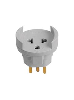 PINO ADAPTADOR 2P+T 10A 1211 BRANCO ILUMI