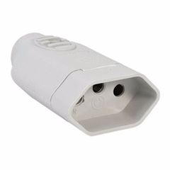 PINO 1422 FEMEA 2P+T 20A CINZA ILUMI COM 10