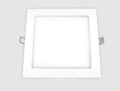 PLAFON LED EMBUTIR QUADRADO 18W BRANCO 6500K OUROLUX